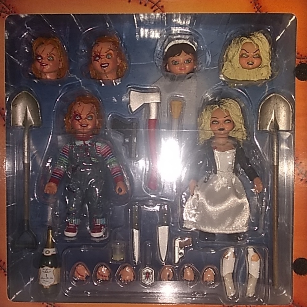 Bride of Chucky box set ultimate NECA action figur